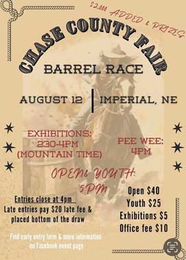 Chase County Barrel Race